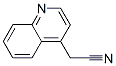 2-(喹啉-4-基)乙腈结构式_14003-46-4结构式
