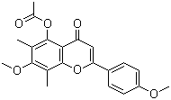 乙酸桉树素酯结构式_14004-35-4结构式