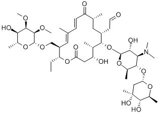泰乐菌素结构式_1401-69-0结构式
