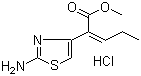 (Z)-2-氨基-alpha-亚丙基-4-噻唑乙酸甲酯盐酸盐结构式_140128-28-5结构式