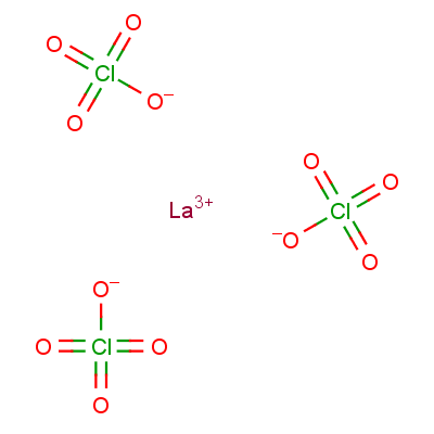 高氯酸镧结构式_14017-46-0结构式