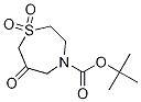 6-氧代-1,4-硫氮杂烷-4-羧酸叔丁酯 1,1-二氧化物结构式_140217-84-1结构式