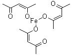 三乙酰丙酮铁结构式_14024-18-1结构式