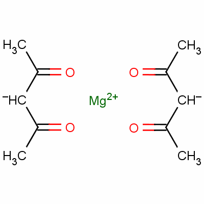 乙酰丙酮镁结构式_14024-56-7结构式