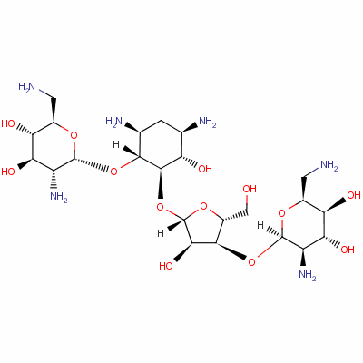 新霉素结构式_1404-04-2结构式