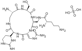 硫酸卷曲霉素结构式_1405-37-4结构式