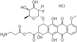 Galarubicin hydrochloride Structure,140637-82-7Structure