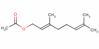 橙花醇乙酸酯结构式_141-12-8结构式