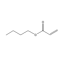 丙烯酸正丁酯结构式_141-32-2结构式