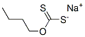二硫代碳酸-O-丁酯钠盐结构式_141-33-3结构式