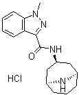 N-[(1r,3r,5s)-9-azabicyclo[3.3.1]non-3-yl]-1-methyl-1h-indazole-3-carboxamide hydrochloride Structure,141136-01-8Structure