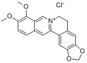 盐酸小檗碱结构式_141433-60-5结构式