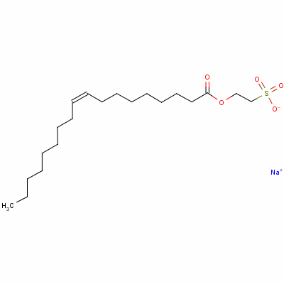 油酰羟乙磺酸钠结构式_142-15-4结构式
