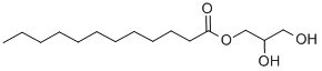 2,3-二羟基丙醇十二酸酯结构式_142-18-7结构式