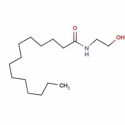 Myristoyl ethanolamide Structure,142-58-5Structure