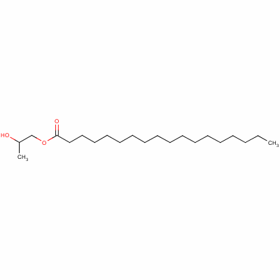 十八酸-2-羟丙酯结构式_142-75-6结构式