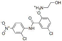 氯硝柳胺乙醇胺盐结构式_1420-04-8结构式