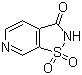 异噻唑并[5,4-c]吡啶-3(2H)-酮, 1,1-二氧化物结构式_142141-07-9结构式
