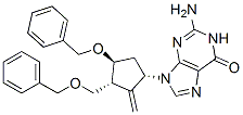 2-氨基-1,9-二氢-9-[(1S,3R,4S)-4-苄氧基-3-苄氧基甲基-2-亚甲基环戊基]-6H-嘌呤-6-酮结构式_142217-81-0结构式