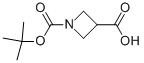 1-N-Boc-3-吖丁啶羧酸结构式_142253-55-2结构式