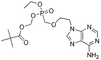 阿德福韦酯 杂质C （阿德福韦单乙酯、单特戊酸甲酯）结构式_142341-04-6结构式