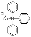 三苯基膦氯金结构式_14243-64-2结构式
