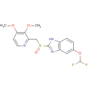 (R)-泮托拉唑结构式_142706-18-1结构式