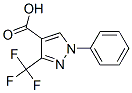 1-苯基-3-三氟甲基-1H-吡唑-4-羧酸结构式_142818-01-7结构式