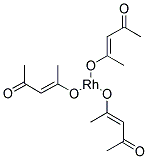三乙酰丙酮铑(III)结构式_14284-92-5结构式