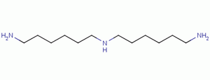 双(五亚甲基)三胺结构式_143-23-7结构式