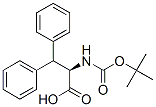 Boc-D-3,3-二苯基丙氨酸结构式_143060-31-5结构式