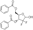 2-脱氧-2,2-二氟-D-核糖-3,5-二苯甲酸酯结构式_143157-25-9结构式