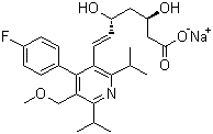 西立伐他汀钠结构式_143201-11-0结构式