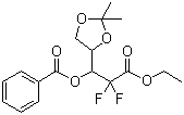 2-脱氧-2,2-二氟-4,5-O-(1-甲基亚乙基)-D-赤式戊糖酸乙酯 3-苯甲酸酯结构式_143234-90-6结构式