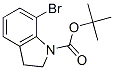 Boc-7-溴吲哚啉结构式_143262-17-3结构式