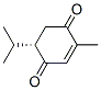 (s)-(9ci)-2-甲基-5-(1-甲基乙基)-,2-环己烯-1,4-二酮结构式_143437-65-4结构式