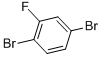 2,5-二溴氟苯结构式_1435-52-5结构式