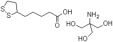 R-(alpha)-硫辛酸氨基丁三醇盐结构式_14358-90-8结构式