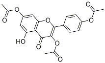 3,4’,7-三乙酸堪非醇酯结构式_143724-69-0结构式