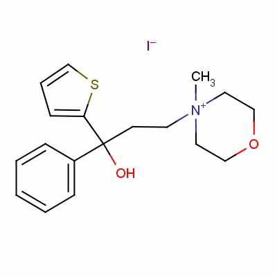 替莫碘胺结构式_144-12-7结构式