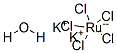 水合五氯钌(III)酸钾结构式_14404-33-2结构式