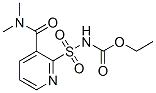 [[3-[(二甲基氨基)甲酰]-2-吡啶]磺酰]氨基甲酸乙酯结构式_144098-17-9结构式