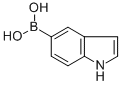 5-吲哚硼酸结构式_144104-59-6结构式