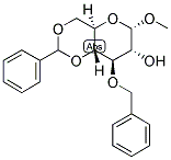 (3-O-苄基-4,6-o-亚苄基) 甲基-alpha-d-吡喃葡萄糖苷结构式_14419-69-3结构式