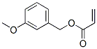 (3-甲氧基苯基)甲基 2-丙烯酸酯结构式_144261-46-1结构式