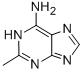 2-甲基-1H-嘌呤-6-胺结构式_1445-08-5结构式