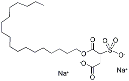 4-(十八烷氨基)-4-氧代-2-磺酸基-丁酸二钠盐结构式_14481-60-8结构式