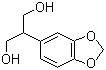 2-(1,3-亚甲二氧基苯-5-基)-1,3-丙二醇结构式_144881-19-6结构式