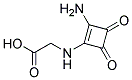 (9ci)-n-(2-氨基-3,4-二氧代-1-环丁烯-1-基)-甘氨酸结构式_144912-56-1结构式