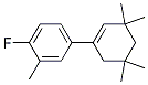 1-(4-氟-3-甲基苯基)-3,3,5,5-四甲基环己烯结构式_144977-47-9结构式